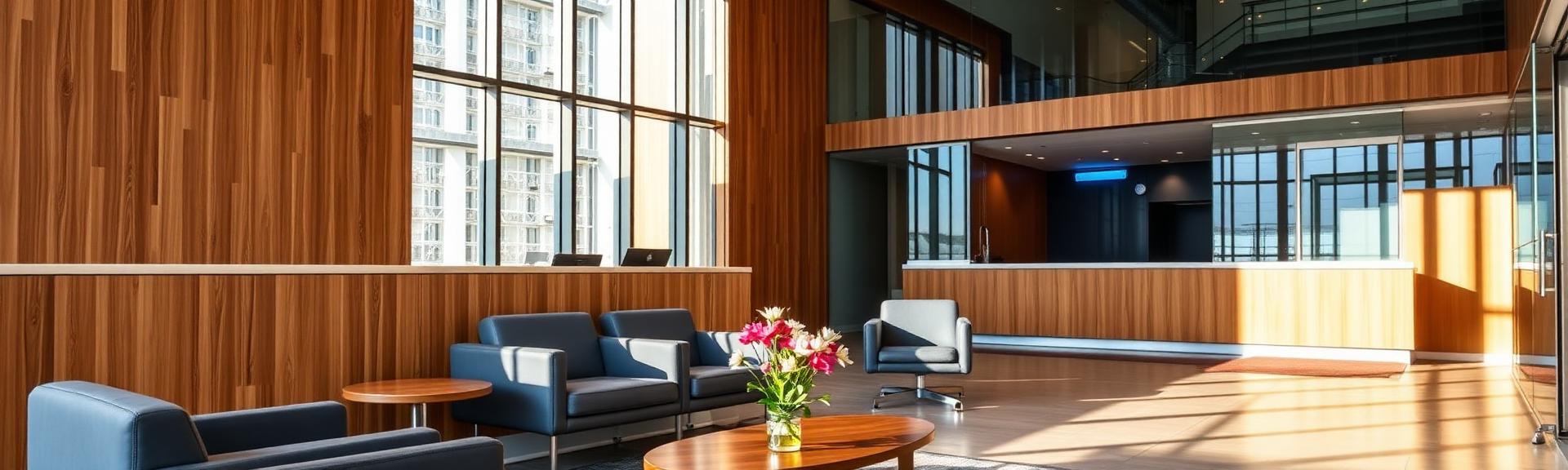Premium consultation reception area for NDIS business enquiries
