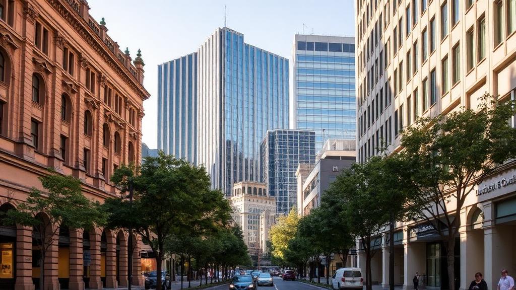 Adelaide North Terrace commercial precinct, South Australia