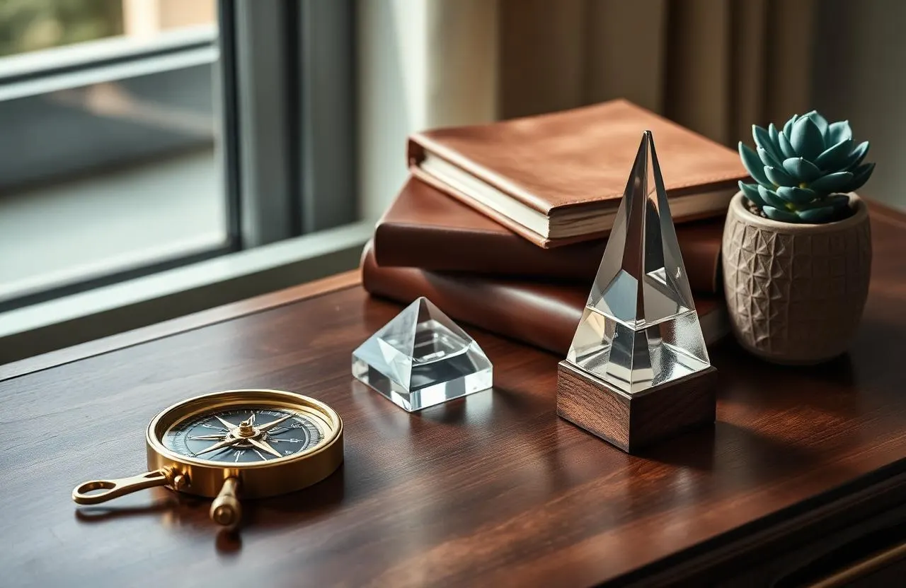Premium editorial still life symbolising NDIS company differentiation and market leadership